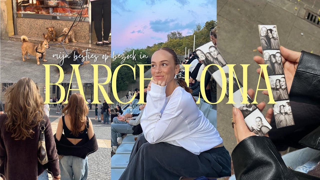 een weekend al mijn *favoriete dingen* in BARCELONA doen met mijn beste vriendinnen!!