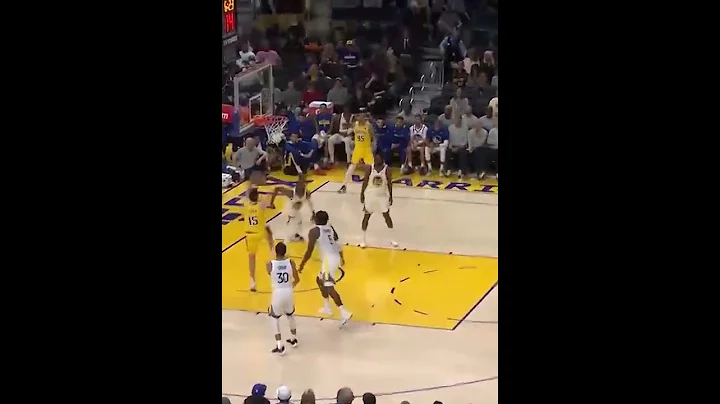 What a move here by Austin Reaves!