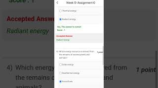 Energy Resources, Economics, and Sustainability NPTEL Week 0 Assignment #nptel #shorts