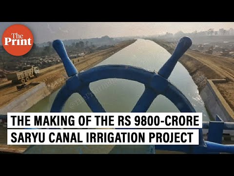 What it took to finally complete the Rs 9800-crore Saryu canal project