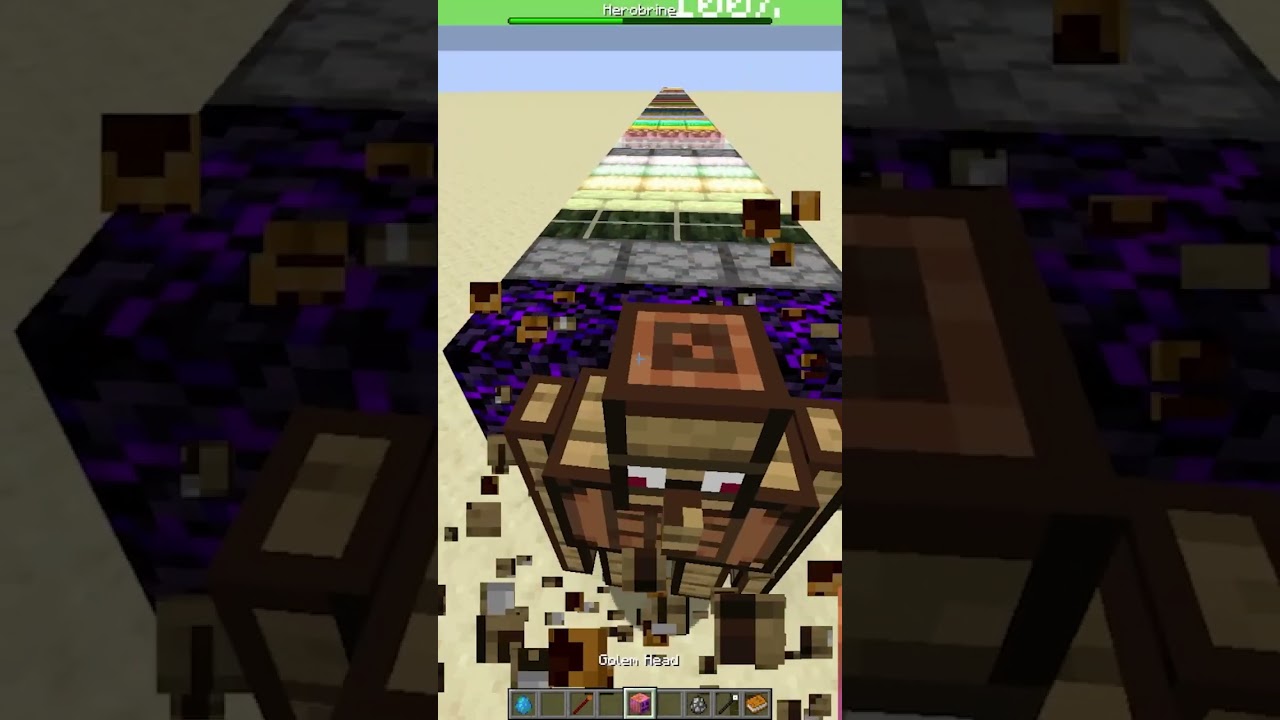 Herobrine vs All Extra Golems - DISPENSER Golem