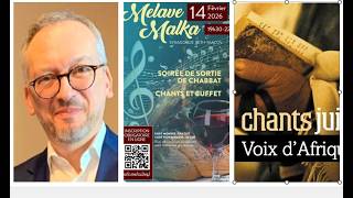 Rav Eric Ackermann Melave Malka Avec Le Chanteur David Baliaba Cameroun