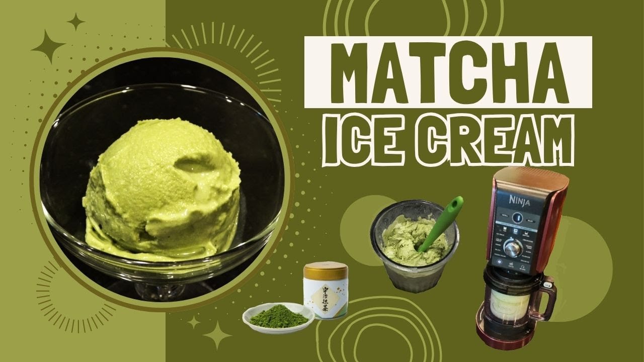 Ninja CREAMi Matcha Green Tea Ice Cream