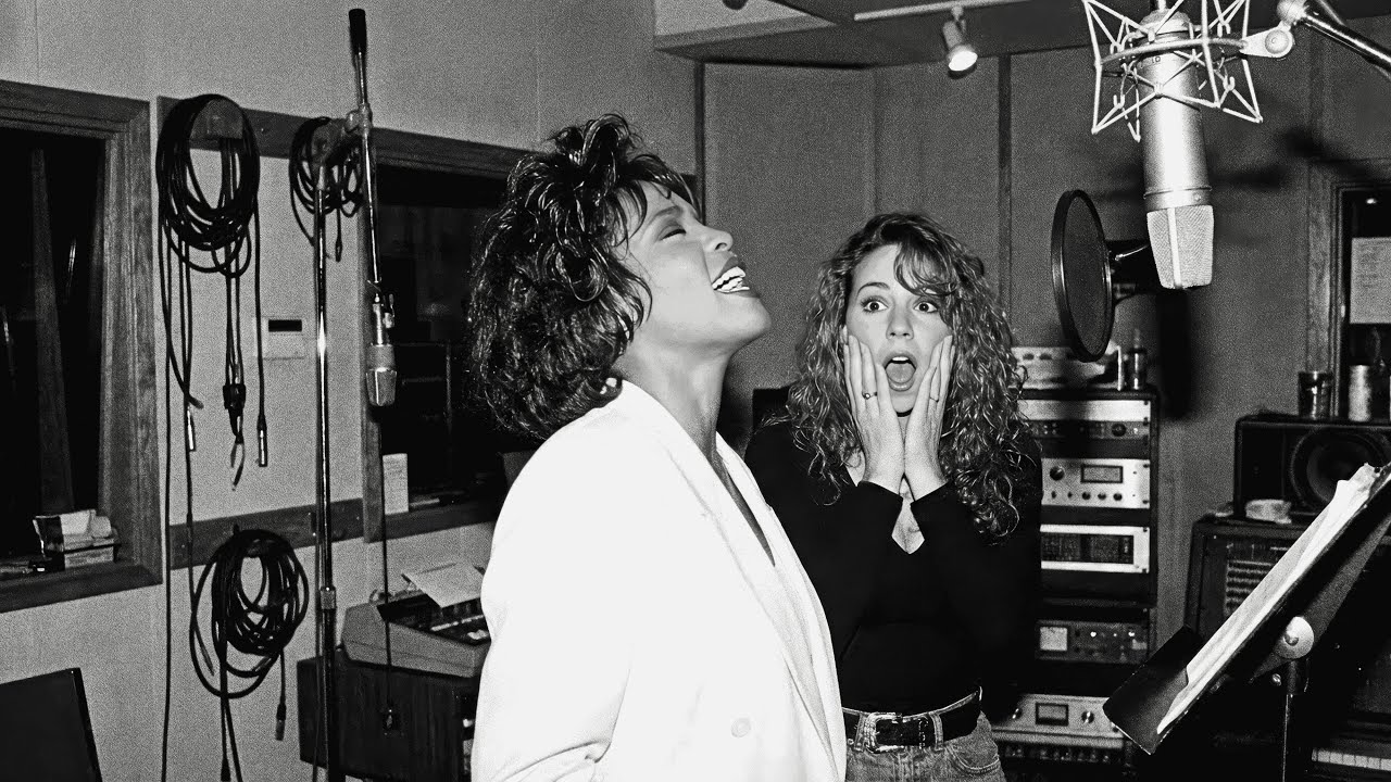 Whitney Houston Hit F6 for 18 Seconds—Mariah Carey's Reaction Made Recording HISTORY