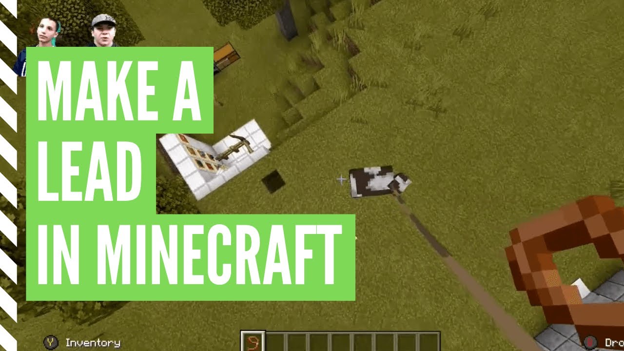 How To Make A LEAD In Minecraft