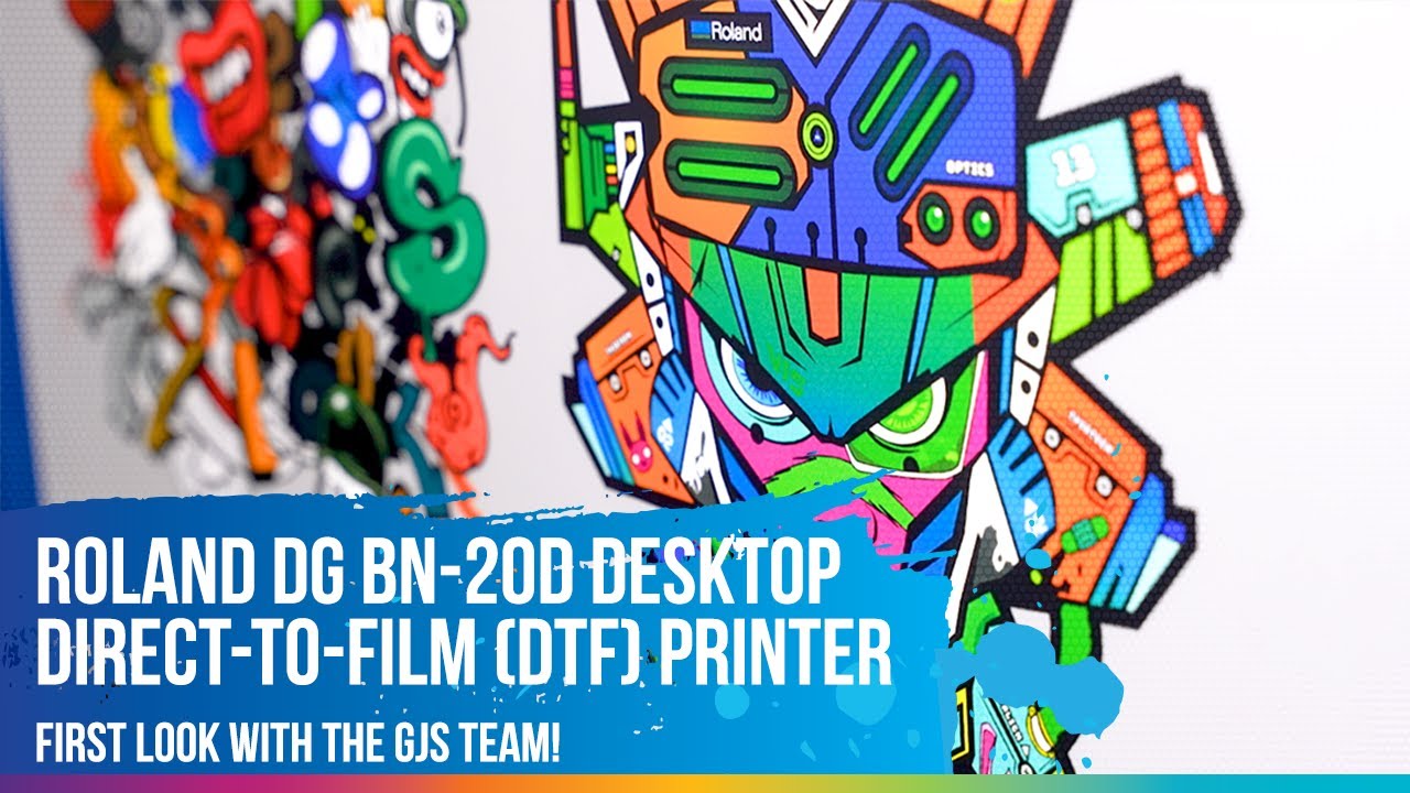 Roland DTF BN-20D Desktop Direct To Film Printer - Complete