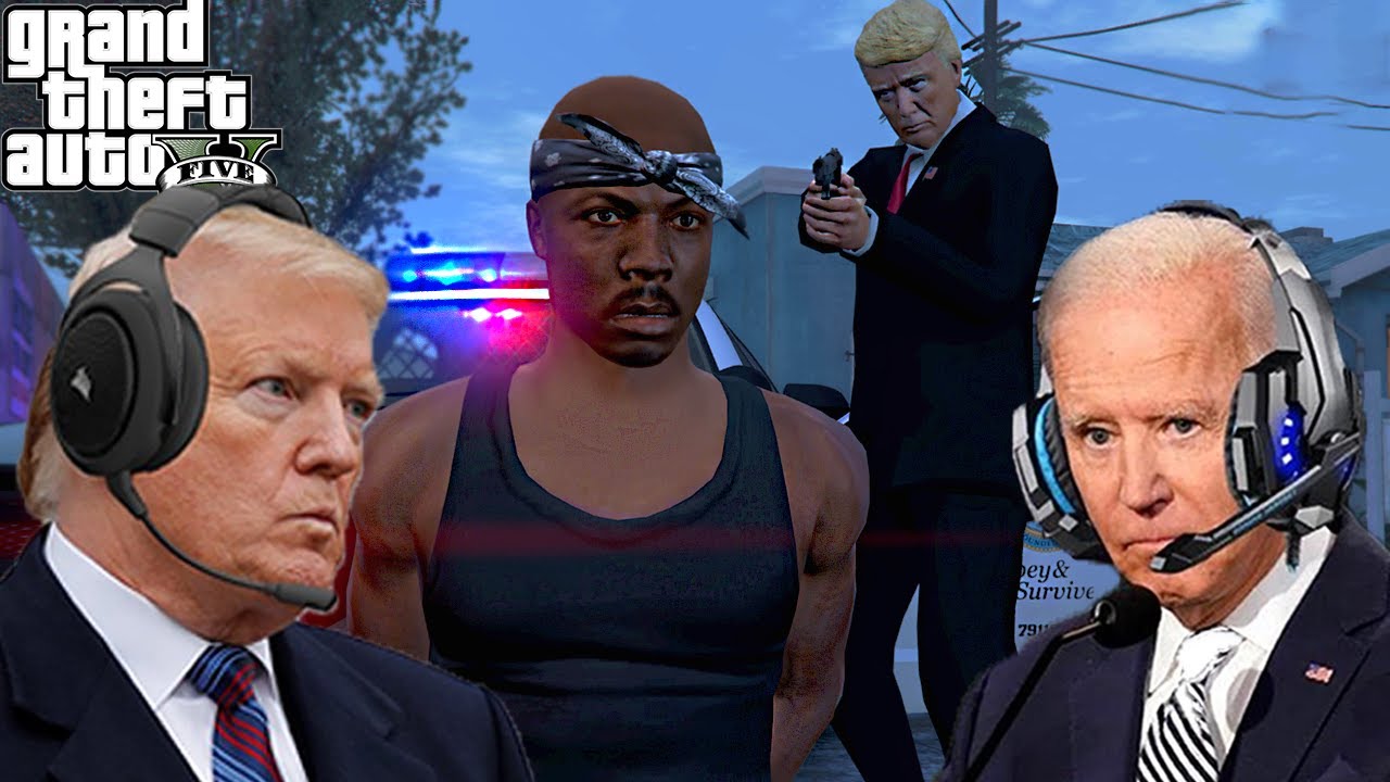 Президенты США становятся полицейскими в GTA 5