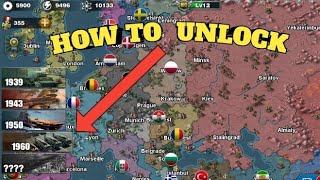 World conqueror 3 how to unlock all year
