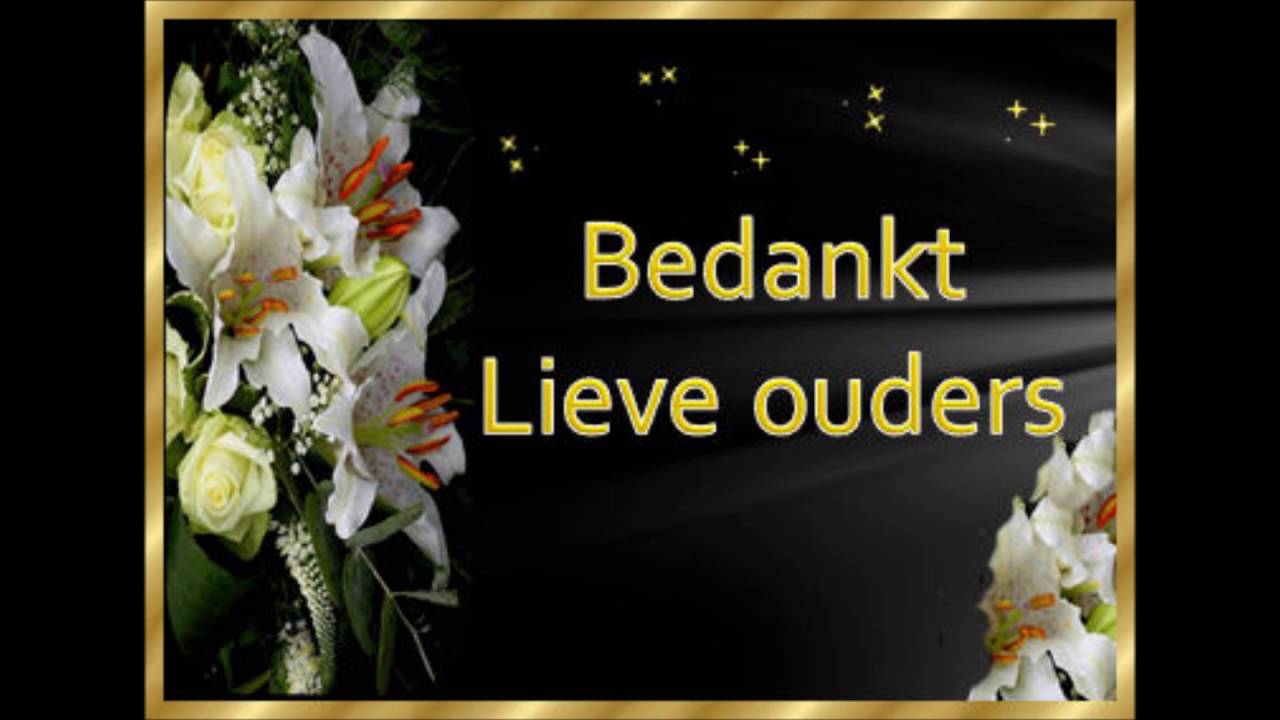 Pieter van Breda - Bedankt Lieve Ouders - YouTube