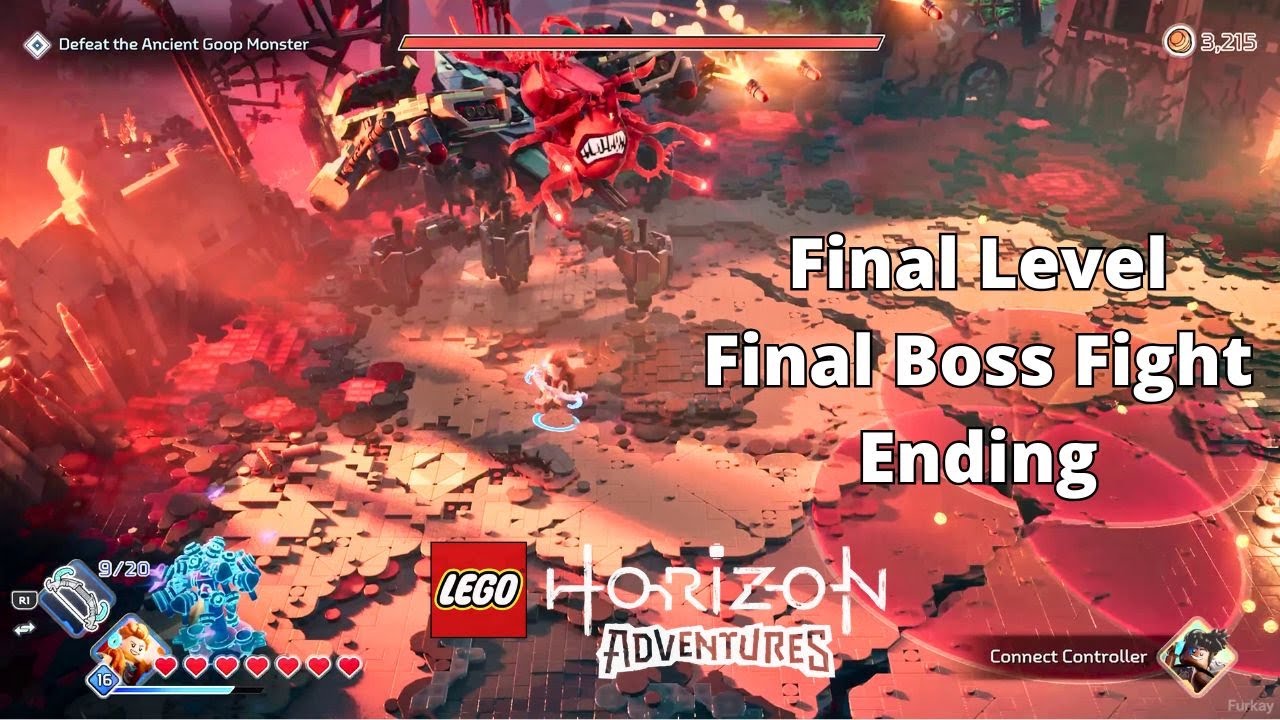 Lego Horizon Adventures - Final Level & Final Boss Fight & Ending
