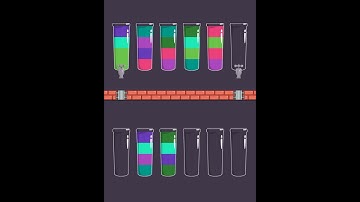 Cups - Water Sort Puzzle Level 59 Three stars