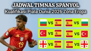 Download Lagu BULGARIA vs SPANYOL | Jadwal Timnas Spanyol Kualifikasi Piala Dunia 2026 Zona Eropa MP3