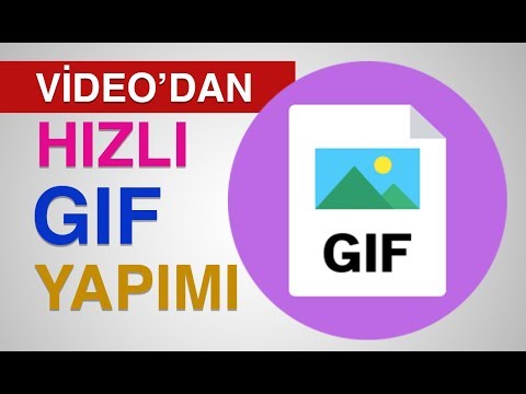 Video: Bir Videodan GIF Nasıl Yapılır