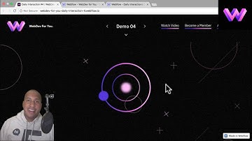 Daily Interaction #4 | Infinite Rotation on Load | WebDev For You | Made in Webflow