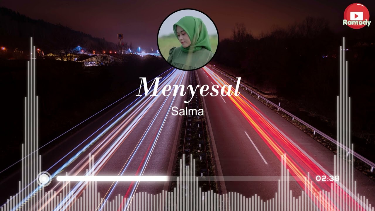 Salma - Menyesal ( Lirik ) ( Mansyur S )