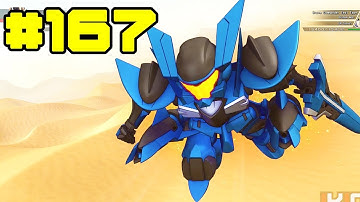 #167 BRAVE COMMANDER TEST TYPE ALL ATTACKS SHOWCASE - SD GUNDAM G GENERATION CROSS RAYS / Gジェネクロスレイズ