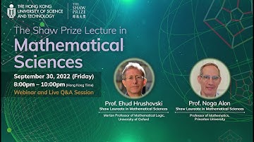 The Shaw Prize Lecture in Mathematical Sciences 2022