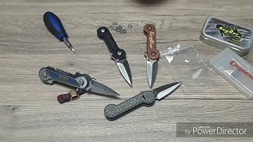The Best EDC Knife Insert Kit for KeyBar by Daggerr | Daggerrknives
