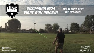 Discmania MD4 First Run! - Review/Comparison - First Run vs. European Open