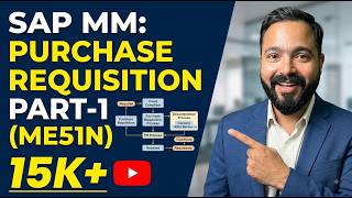 SAP MM Purchase Requisition (PR) Full Tutorial - Part 1 | ME51N Creation & Concepts