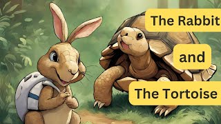 The Rabbit and the Tortoise Story l English stories for kids @creativebabiestv