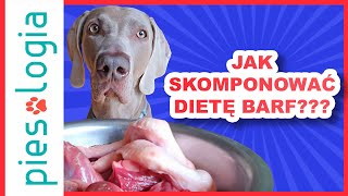 Jak skomponować dietę BARF dla psa?