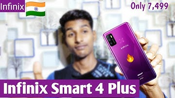 Infinix Smart 4 Plus : 6000mAh Battery | Unboxing & Review | Price India Full Specifications