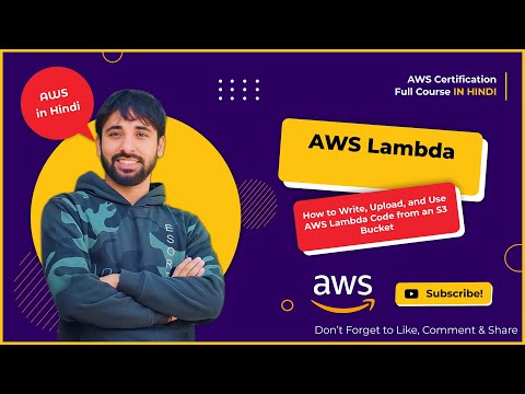 186 - How to Write, Upload, and Use AWS Lambda Code from an S3 Bucket