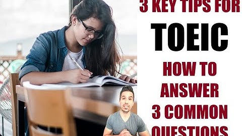 INCREASE YOUR TOEIC SCORE:  3 KEY TIPS FOR 3 COMMON QUESTIONS #toeic #toeictest #toeictips #toeic990