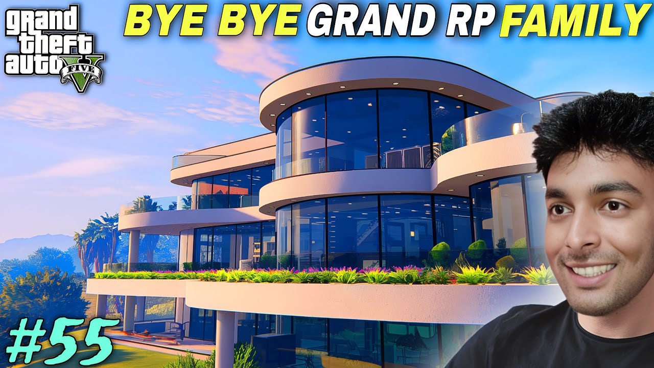 I LEAVE MY FAMILY IN GTA 5 GRAND RP #45 - YouTube