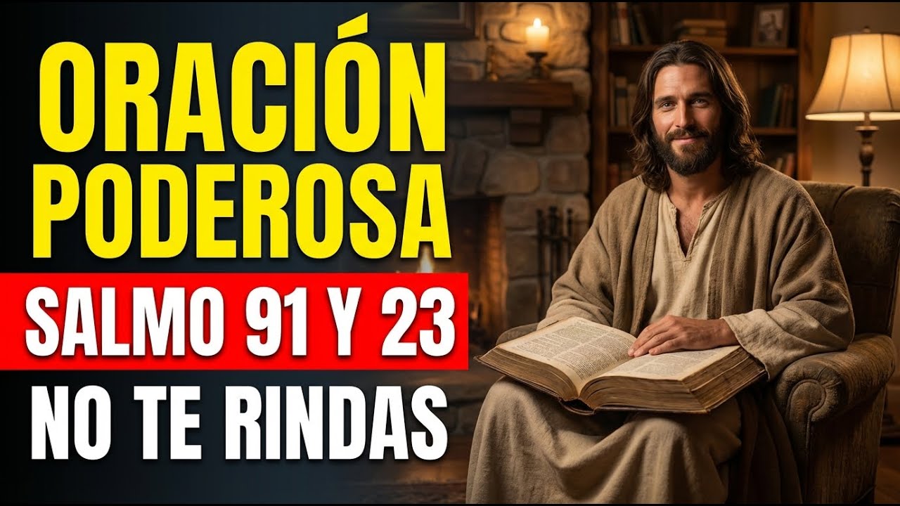 ⚔️ ORACIÓN PODEROSA CON SALMO 91 Y 23 Para Mantener la Fe - YouTube