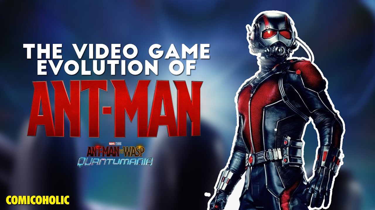 The Evolution of ANT-MAN (SCOTT LANG) in Video Games