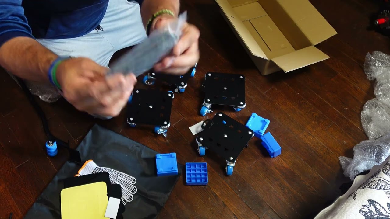 Amazon Heavy Duty Furniture Dolly Set with Baffle - Unboxing/Review