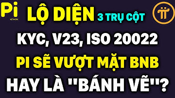PI NETWORK LỘ DIỆN: 3 TRỤ CỘT (KYC, V23, ISO 20022) SẼ VƯỢT MẶT BNB HAY LÀ "BÁNH VẼ"?