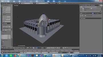 Blender Tutorial : Modeling a big middle age Castle inside Blender #4