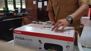 WAAAW....!!! UNBOXING Printer Harga 600 RIBUAN ( CANON PIXMA IP2770 )