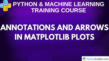 Master Annotations and Arrows in Matplotlib Plots