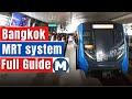 How to use the mrt underground in bangkok