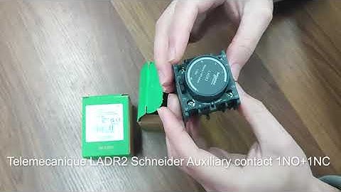 Telemecanique LADR2 Schneider Auxiliary contact 1NO+1NC