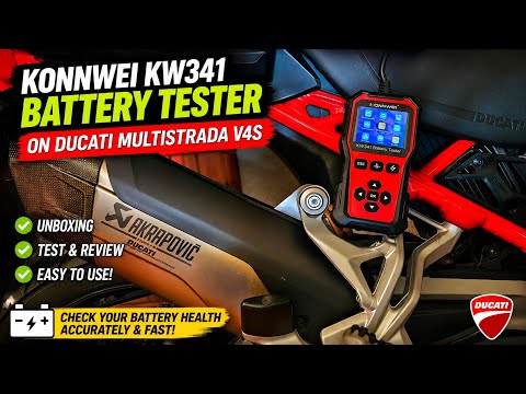 Video de KW341 Probador de baterías 6-12-24 V - KW