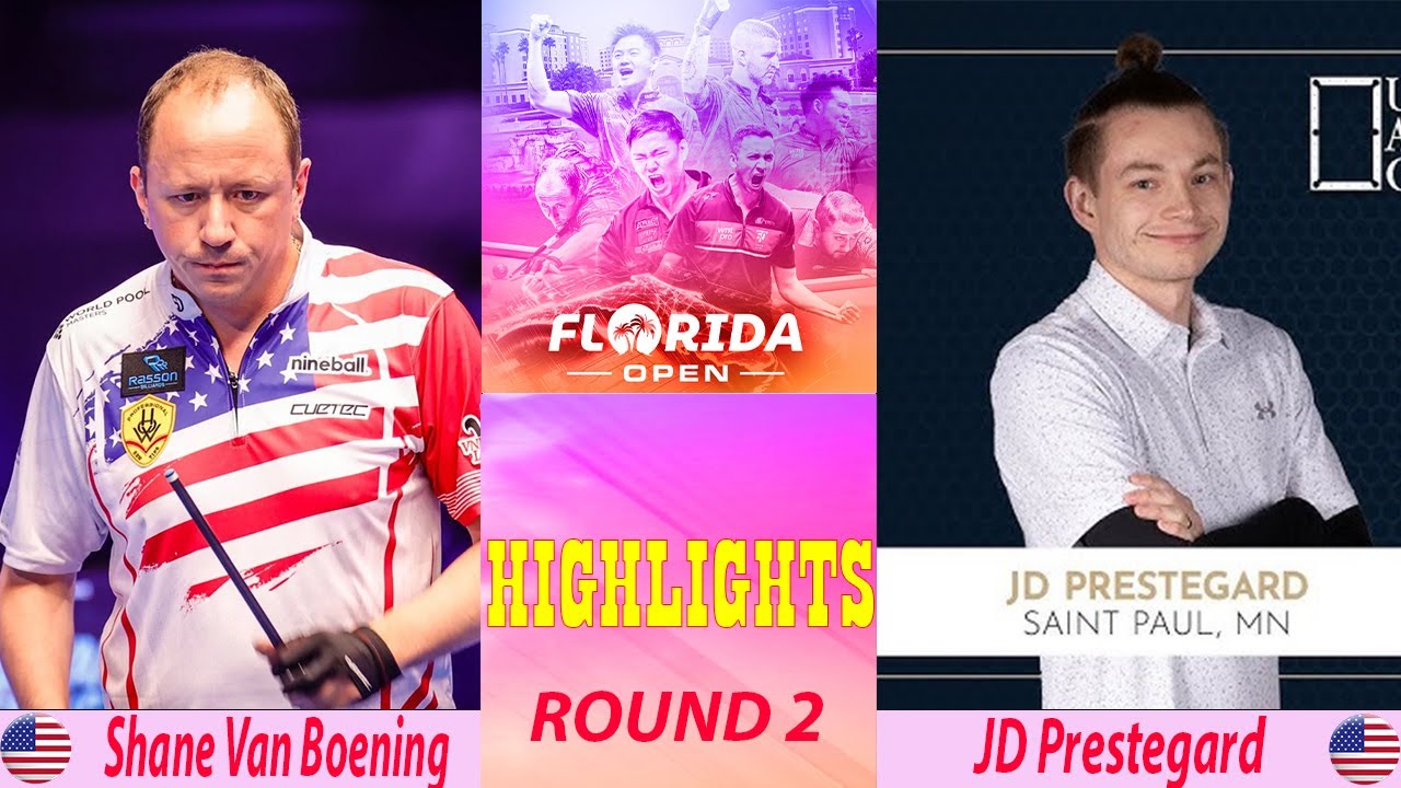 HIGHLIGHTS | Shane Van Boening vs JD Prestegard | Florida Open Pool Championship HIGHLIGHTS | Shane Van Boening vs JD Prestegard | Florida Open Pool Championship