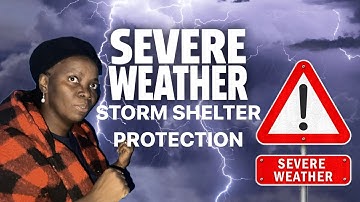 STORM SHELTER - BEST PLACE TO HIDE DURIN TORNADO💕🙏🥰