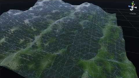 Unity Dual Marching Cubes terrain