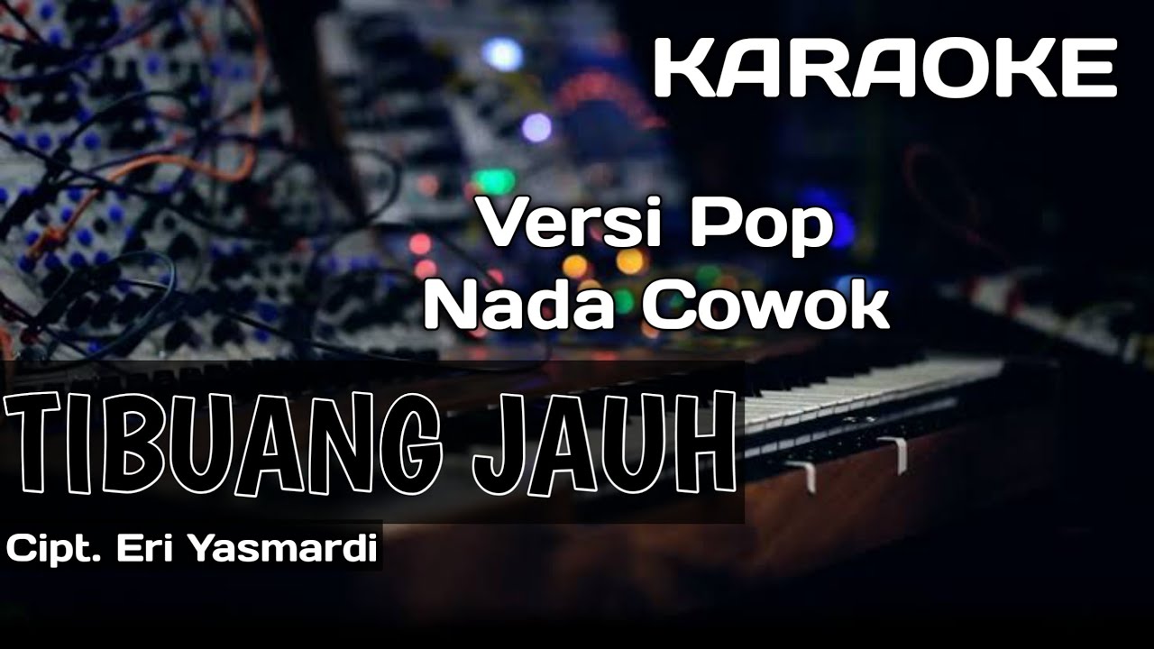 Karaoke/Lirik TINGGELAM DI AYI TENANG | Nada Cowok Versi Pop | Cipt. Eri Yasmardi