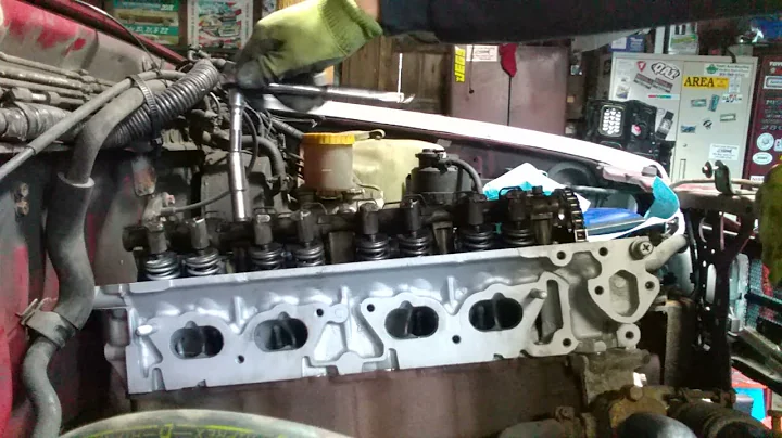 Nissan Hardbody [Patches] Head Gasket Repair Project Part 12: Installing Rocker Arms