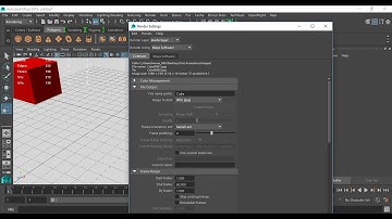 How to Batch render and compile your Maya 2016 animation