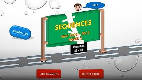 Maths CSEC Sequences PPQs May 2009 to May 2013