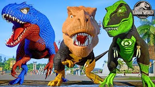 New! GREEN LANTERN vs. BLACK ADAM, SPIDER-MAN & BATMAN |Pro 4 Superhero Team Dinosaurs in Battle| by maDinosaurs 150,906 views 3 weeks ago 10 minutes, 32 seconds
