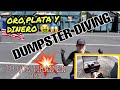 DUMPSTER DIVING 《 ORO 😱 PLATA Y DINERO 🤯💫》lo que tiran en USA ♻️