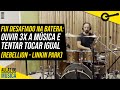 Rebellion - Linkin Park (Drum Cover) l Desafio: ouvir a música três vezes e tocar igual.